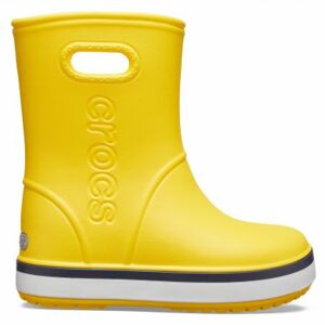 holínky Crocs Crocsband Rain Boot - Yellow/Navy Velikost boty (EU): 33, Vnitřní délka boty: 200, Vnitřní šířka boty: 80