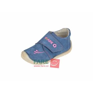 boty Fare 5012252 modré s růžovou (bare) Velikost boty (EU): 22, Vnitřní délka boty: 145, Vnitřní šířka boty: 62