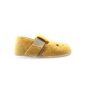 bačkory Pegres BF04 žlutá filcové Velikost boty (EU): 29, Vnitřní délka boty: 188, Vnitřní šířka boty: 74