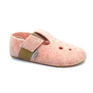 bačkory Pegres BF04 růžová filcové Velikost boty (EU): 31, Vnitřní délka boty: 200, Vnitřní šířka boty: 78