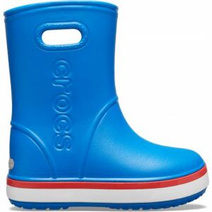 holínky Crocs Crocsband Rain Boot - Flame/Bright Cobalt Velikost boty (EU): 26, Vnitřní délka boty: 165, Vnitřní šířka boty: 70