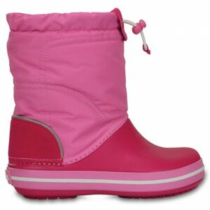 sněhule Crocs Lodgepoint Snow boot - Candy Pink/party pink relaxed fit Velikost boty (EU): 34, Vnitřní délka boty: 205, Vnitřní šířka boty: 83