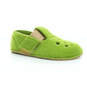 bačkory Pegres BF04 zelená filcové Velikost boty (EU): 29, Vnitřní délka boty: 185, Vnitřní šířka boty: 74