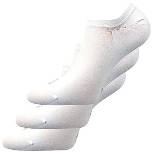 VoXX bambusové nízké ponožky Dexi bílá, 3 páry Velikost ponožek: 35-38 EU