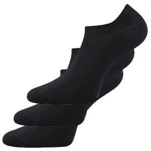 VoXX bambusové nízké ponožky Dexi černá, 3 páry Velikost ponožek: 35-38 EU
