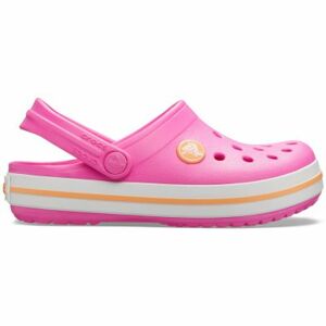 pantofle Crocs Crocband Clog K - Electric Pink/Cantaloupe Velikost boty (EU): 29, Vnitřní délka boty: 175, Vnitřní šířka boty: 74