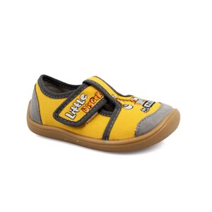 bačkory 3F žlutý bagr Velikost boty (EU): 25, Vnitřní délka boty: 160, Vnitřní šířka boty: 68