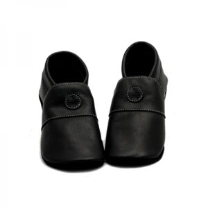 capáčky ZeaZoo Kiwi černé na gumové podrážce Velikost boty (EU): 18, Vnitřní délka boty: 120, Vnitřní šířka boty: 63