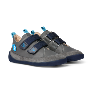 boty Affenzahn Sneaker Leather Buddy Bear Grey/Blue Velikost boty (EU): 31, Vnitřní délka boty: 203, Vnitřní šířka boty: 74
