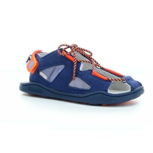 sandály Affenzahn Sandal Vegan Free - Elephant Blue/Orange Velikost boty (EU): 29, Vnitřní délka boty: 190, Vnitřní šířka boty: 69