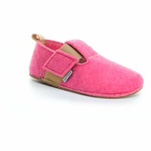 bačkory Pegres BF05U růžová filcové Velikost boty (EU): 24, Vnitřní délka boty: 155, Vnitřní šířka boty: 66