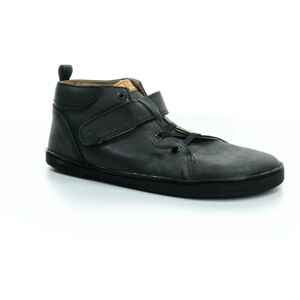boty Pegres BF52 černé na černé broušená kůže Velikost boty (EU): 32, Vnitřní délka boty: 206, Vnitřní šířka boty: 80