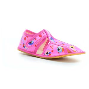 Baby Bare Shoes bačkory Baby bare Pink Teddy Velikost boty (EU): 26, Vnitřní délka boty: 168, Vnitřní šířka boty: 71