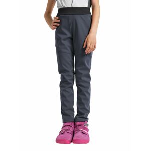dětské softshellové kalhoty s fleecem Unuo Sporty tmavě šedá Velikost boty (EU): 98/104