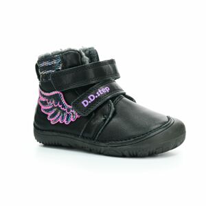 D.D.Step W073-364A černé zimní barefoot boty Velikost boty (EU): 30, Vnitřní délka boty: 190, Vnitřní šířka boty: 74