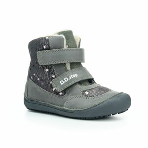 D.D.Step W063-333 tmavě šedé zimní barefoot boty Velikost boty (EU): 30, Vnitřní délka boty: 192, Vnitřní šířka boty: 75