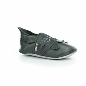 Bobux Whiskers Charcoal barefoot capáčky Velikost boty (EU): 23, Vnitřní délka boty: 150, Vnitřní šířka boty: 63
