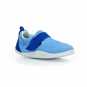Bobux Go Organic Powder Blue+Snorkel Blue barefoot boty Velikost boty (EU): 21, Vnitřní délka boty: 132, Vnitřní šířka boty: 60