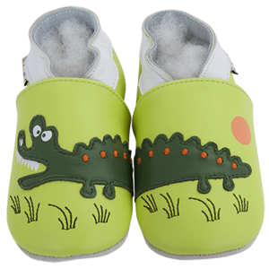 capáčky Lait et Miel Krokodýl (croc'savane) Velikost boty (EU): 21, Vnitřní délka boty: 123, Vnitřní šířka boty: 58