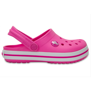 pantofle Crocs Crocband Clog K - Party Pink Velikost boty (EU): 31, Vnitřní délka boty: 195, Vnitřní šířka boty: 79