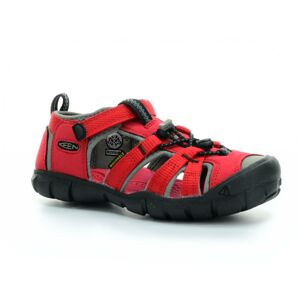 Keen Seacamp II Racing Red/Gargoyle (CNX) barefoot sandály Velikost boty (EU): 24, Vnitřní délka boty: 150, Vnitřní šířka boty: 66