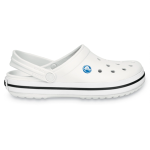 dámské pantofle Crocs Crocband Clog - White Velikost boty (EU): 43, Vnitřní délka boty: 270, Vnitřní šířka boty: 100
