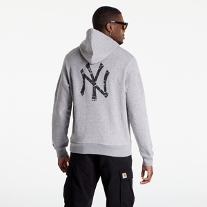 New Era New York Yankees Logo Infill Grey Hoodie Grey